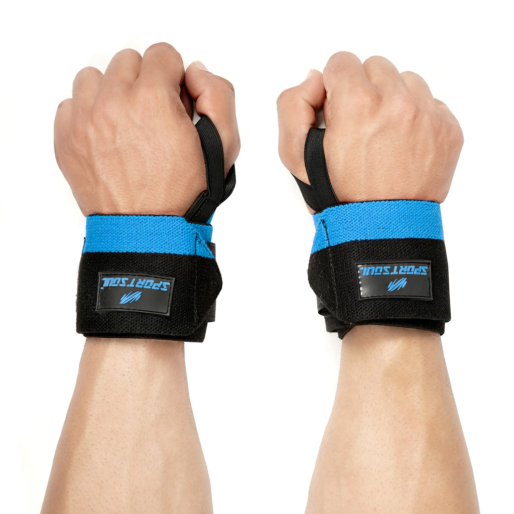 SportSoul Premium Wrist Band with Thumb Support ( 1 Pair ) 
