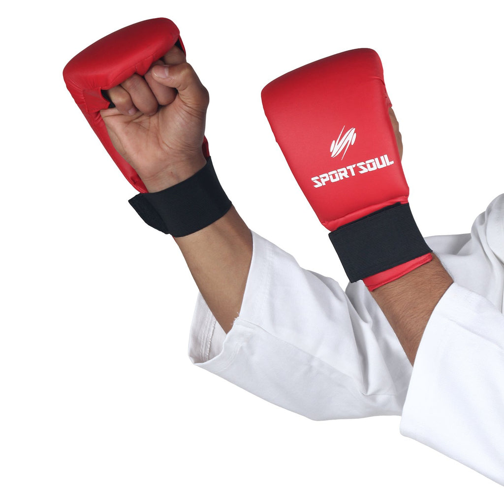 Sportsoul Classic Karate Gloves Combo