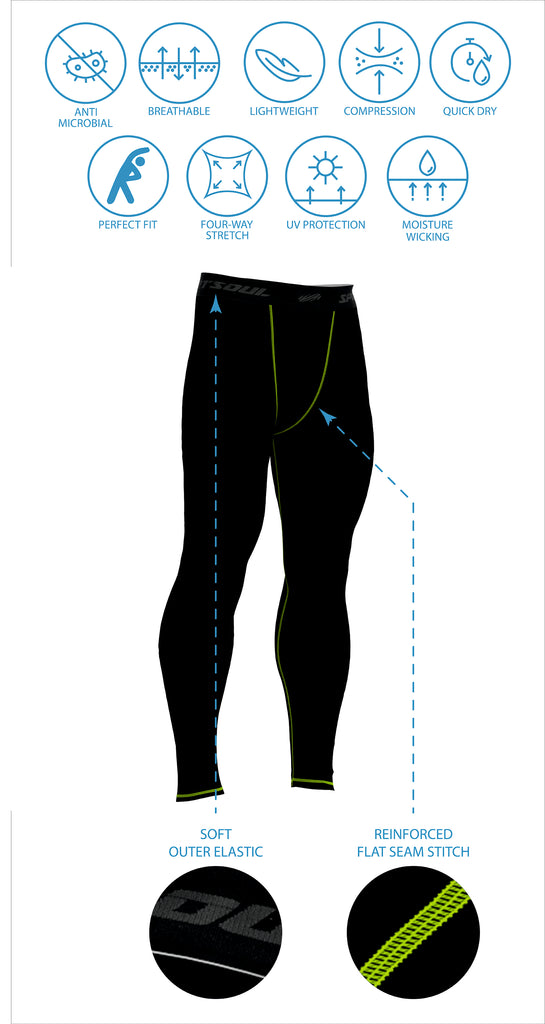 DSG Men's Cold Weather Compression Tights | Dick's Sporting Goods